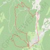 Trace GPS [Itinéraire] Mon parcours VTT par : Marie Dorin-Habert, itinéraire, parcours