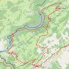Trace GPS Le Doubs Bike, itinéraire, parcours