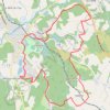 Trace GPS Autour des étangs - Château de Nieul, itinéraire, parcours