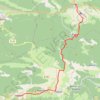 Trace GPS Sentier Cathare - D'Espezel à Puivert, itinéraire, parcours