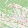 Trace GPS Lauris-Puget, itinéraire, parcours