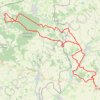 Trace GPS De Lavaré à Epuisay, itinéraire, parcours