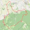 Trace GPS Fonbruno - Montalric, itinéraire, parcours