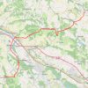 Trace GPS Compostelle Pomps-Sauvelade, itinéraire, parcours