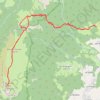 Trace GPS Le Grand Roc depuis Sous-le-Col de Tamié, itinéraire, parcours