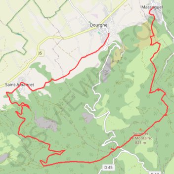 Trace GPS La Ronde des Givrés, itinéraire, parcours