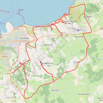 Trace GPS Gravel bike, itinéraire, parcours