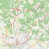 Trace GPS Circuit du château de Bonaguil - Fumel, itinéraire, parcours