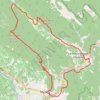 Trace GPS De Aubres à Nyons par les hauteurs de Vaux, itinéraire, parcours