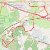 Trace GPS Randonnée autour du Cros de Lançon (près de la fontaine Mary-Rose), itinéraire, parcours