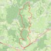 Trace GPS Boucle autour de Clermain, itinéraire, parcours