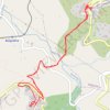 Trace GPS Aller retour d'Occhiatana à Belgodère (Balagne, Corse), itinéraire, parcours