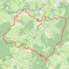 Trace GPS Saint Christophe en Beaujolais, itinéraire, parcours