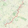 Trace GPS Bonneval - Prunay-Cassereau, itinéraire, parcours