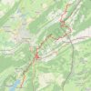 Trace GPS Hauterive-la-Fresse - Montperreux, itinéraire, parcours