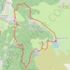 Trace GPS Chalets de Miage et Mont Truc depuis La Gruvaz, itinéraire, parcours