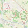 Trace GPS Boucle vélo route Corbarieu, itinéraire, parcours