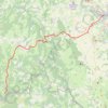 Trace GPS GR65 Chemin de St Jacques de Compostelle depuis le Puy en Velay (2020), itinéraire, parcours