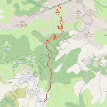 Trace GPS De Chaillol au Col de la Pisse, itinéraire, parcours