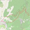 Trace GPS Barjac - Dolmens, itinéraire, parcours