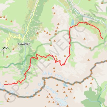 Trace GPS Sarradet-Le Maillet, itinéraire, parcours