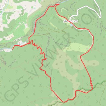 Trace GPS Les crêtes du Luberon par Buoux et Sivergues, itinéraire, parcours