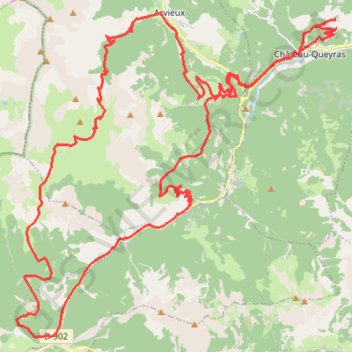 Trace GPS raid Queyras parcours 1-16295909, itinéraire, parcours