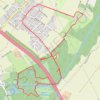 Trace GPS Circuit du Marais - Péronne en Mélantois, itinéraire, parcours