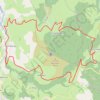 Trace GPS Croix du Mazet - Sainte-Croix-en-Jarez, itinéraire, parcours