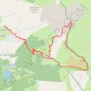 Trace GPS Mont de Grange, itinéraire, parcours