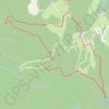 Trace GPS Vosges en Raquettes : Frère Joseph, itinéraire, parcours