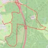 Trace GPS HARZE - Province de Liège - Belgique, itinéraire, parcours