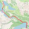 Trace GPS Les lacs inférieurs du massif de Néouvielle, itinéraire, parcours