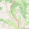 Trace GPS Ski de randonnée, de Ristolas au Refuge Agnel par le Clot du Poulain, itinéraire, parcours