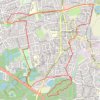 Trace GPS 20220709_134956 Kingersheim et parcours Vita.gpx, itinéraire, parcours