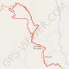 Trace GPS Camino de García Moreno, itinéraire, parcours