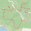 Trace GPS Cap Sicié - Roumagnan - La Lèque, itinéraire, parcours
