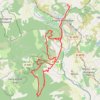 Trace GPS Chabre et Saint-Cyr, itinéraire, parcours