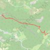 Trace GPS Pic Saint-Loup depuis Saint-Mathieu-de-Treviers, itinéraire, parcours