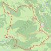 Trace GPS Puy Violent, itinéraire, parcours
