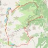 Trace GPS Vallée des Merveilles et de Fontanalba, itinéraire, parcours