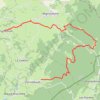 Trace GPS Haut-Jura - Longcochon - Cerniébaud, itinéraire, parcours