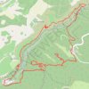 Trace GPS Buoux-Sivergues, itinéraire, parcours