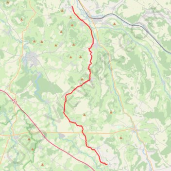 Trace GPS 17 grignon - beurizot 31, itinéraire, parcours