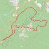 Trace GPS Tour du Mont Vinaigre depuis le Malpey, itinéraire, parcours