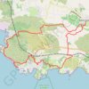 Trace GPS Rando Saint-Julien-les-Martigues, itinéraire, parcours