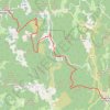 Trace GPS TMV24 Balisage St Pardoux Royère 18 kms, itinéraire, parcours
