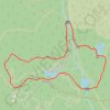 Trace GPS Tour des Lacs des Peguières, itinéraire, parcours