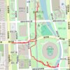 Trace GPS Parc Olympique, itinéraire, parcours