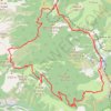Trace GPS Baisse d'Ourne - Vievola, itinéraire, parcours